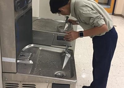 New Water Fountains and Re-Fill Stations
