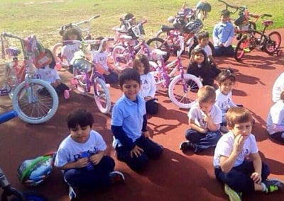 New Bikes & Helmets for Pre-Kindergarten